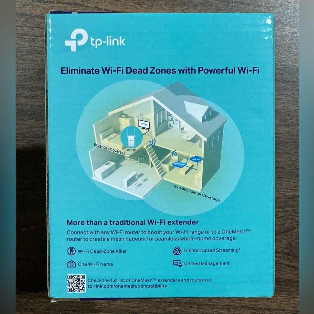 TP-Link RE315 AC1200 Mesh Wi-Fi Extender - Extend Any Router – Used - Picture 3 of 7
